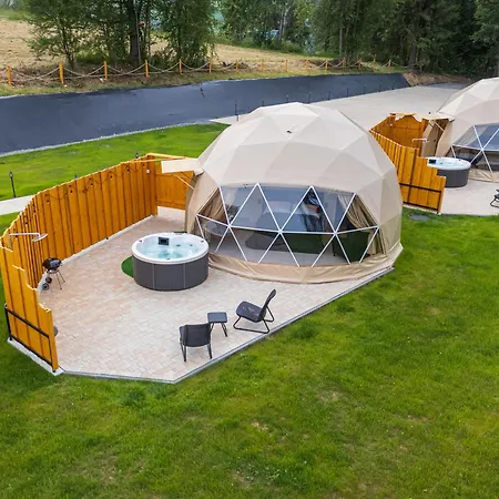 Diamond Glamp & Jacuzzi Luxury tent Zakopane