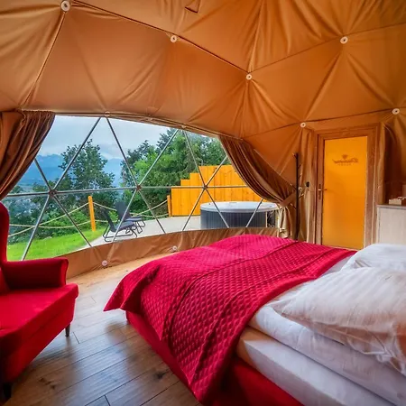 Diamond Glamp & Jacuzzi Luxury tent
