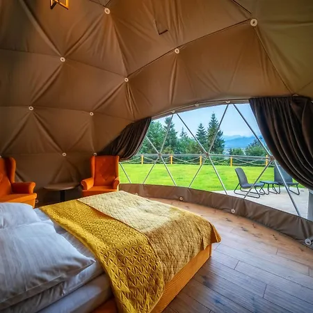 Luxury tent Diamond Glamp & Jacuzzi