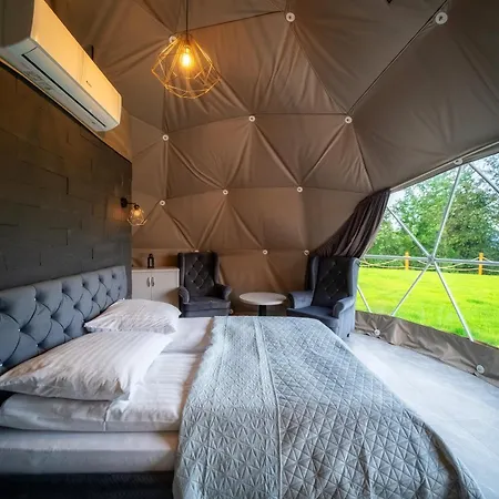 Luxury tent Diamond Glamp & Jacuzzi Zakopane