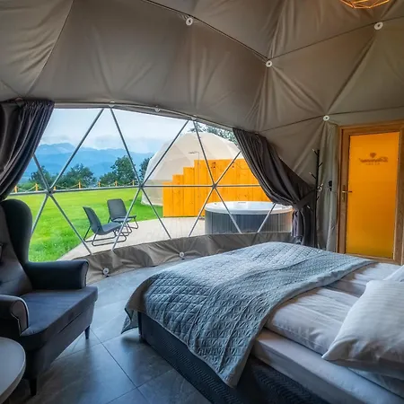 Diamond Glamp & Jacuzzi Luxury tent Zakopane
