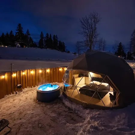 Luxury tent Diamond Glamp & Jacuzzi