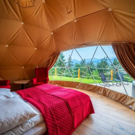 Розкішний намет Diamond Glamp & Jacuzzi *
