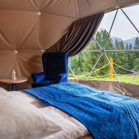 Розкішний намет Diamond Glamp & Jacuzzi *